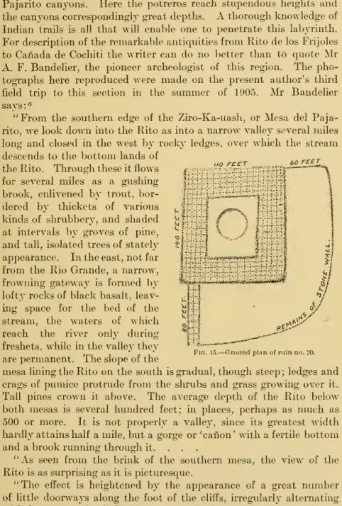 fiG. i5.— Ground plan of ruin no. 20.