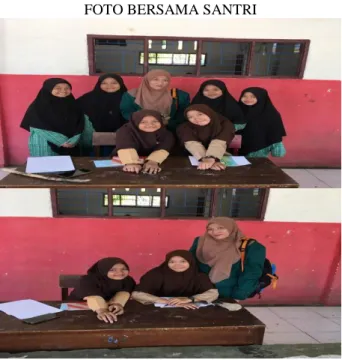 FOTO BERSAMA SANTRI 