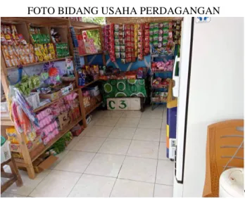 FOTO BIDANG USAHA PERDAGANGAN        