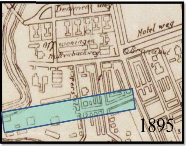 Gambar 4.4 4.4 Peta Oude Markt Tahun 1895 (Sumber : KI KITLV)
