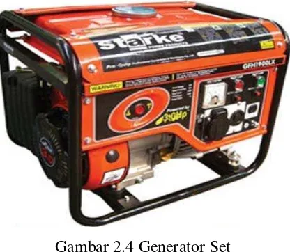 Gambar 2.4 Generator Set 