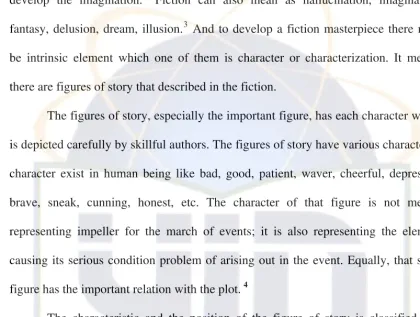 figure has the important relation with the plot. 4 
