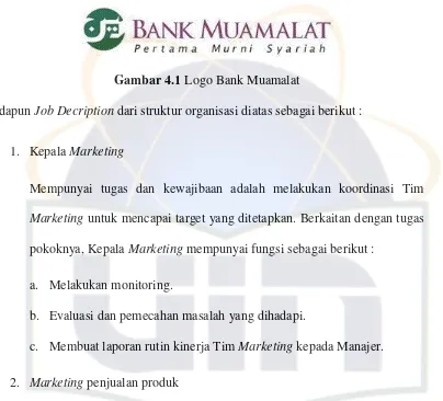 Gambar 4.1 Logo Bank Muamalat 