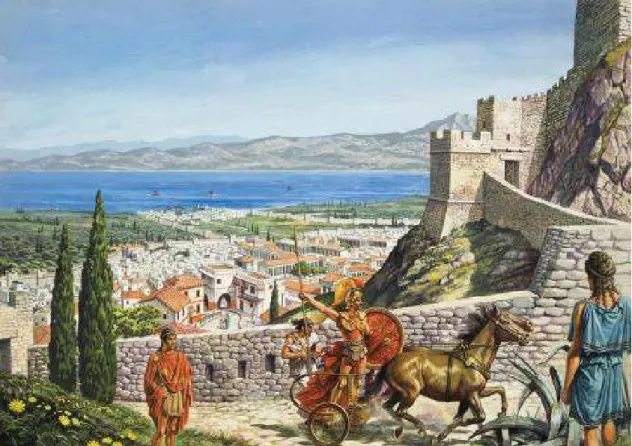 Gambar 3.2 Kota Korintus lama
