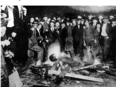 Figure 4.2 The burning corpse of William Brown (28 September 1919, Omaha, Nebraska).