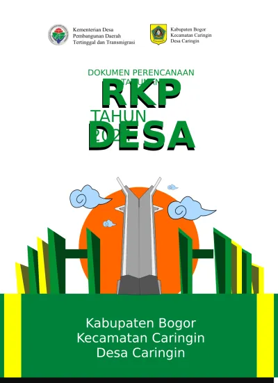 DOKUMEN PERENCANAAN TAHUNAN RKP DESA Tahun 2024