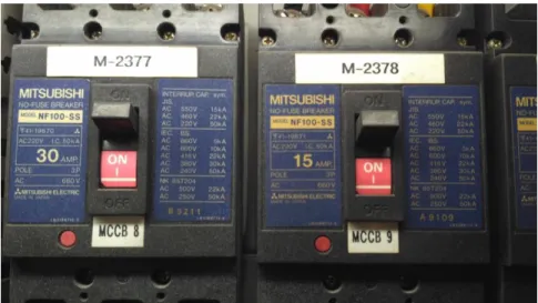 Gambar 3. 7 Molded Case Circuit Breaker (MCCB) 