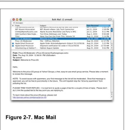 Figure 2-7. Mac Mail