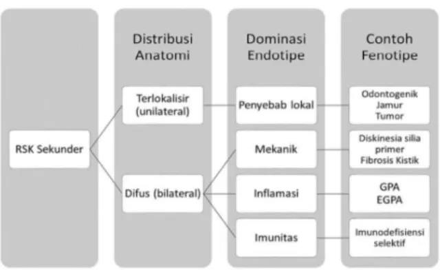Figure 2 : Klasifikasi Rhinosinusitis Sekunder 