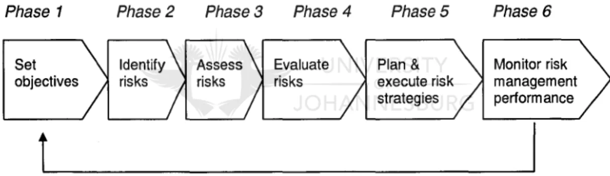 Figure 2.1: Risk management process