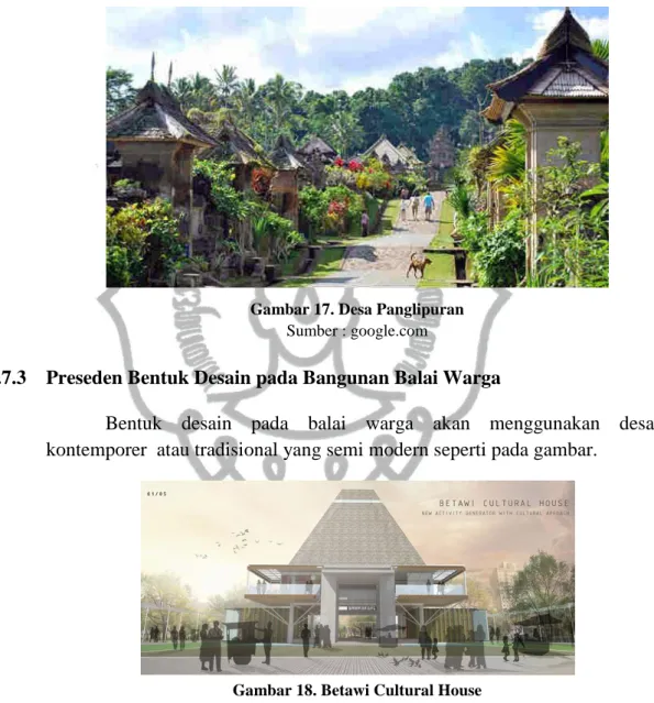Gambar 17. Desa Panglipuran  Sumber : google.com 