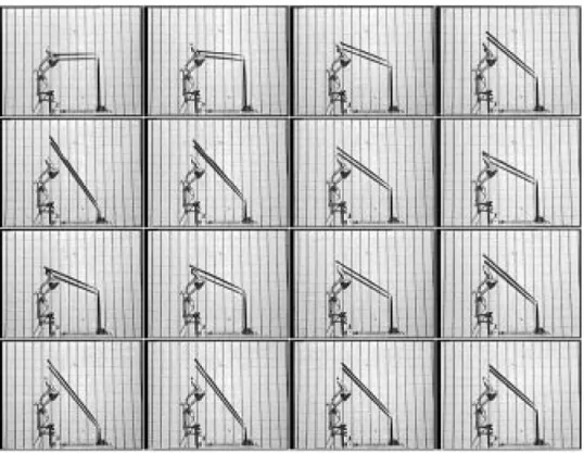 Figure 2.13: Deployment sequence of a 0.54 m long tape spring with a localized fold of 90 o in the middle