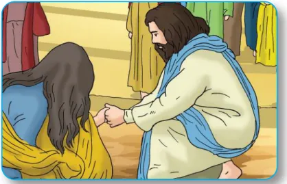 Gambar 5.3 Tuhan Yesus mengampuni Perempuan Berzinah