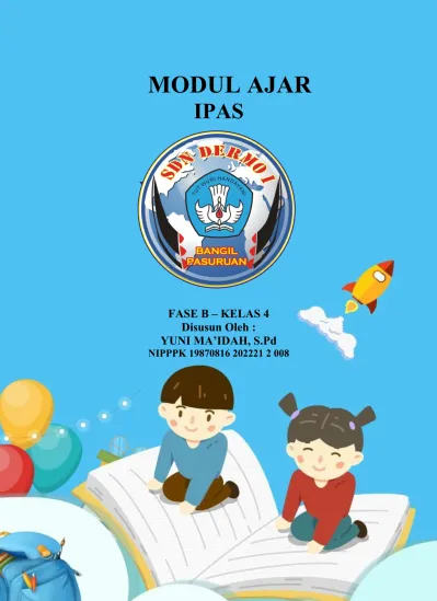 MODUL AJAR IPAS IPAS FASE B KELAS 4 YUNI