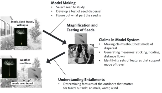 Figure 4. Students’ participation in modeling activity during the seed claim-making phase 