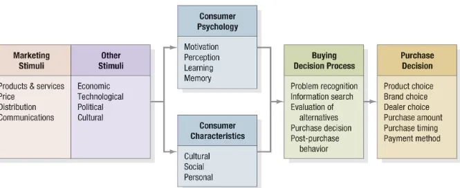 Figure 6.1 Model of Consumer Behavior