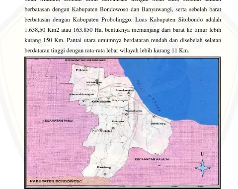 Gambar 4.1 Peta Kecamatan Kapongan
