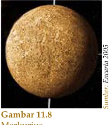 Gambar 11.8 Merkurius
