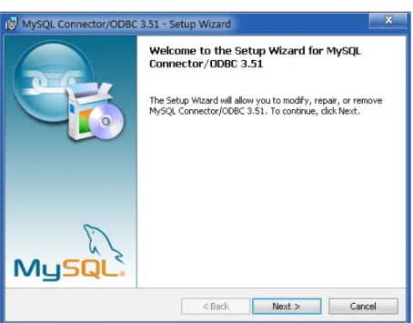 Gambar III.5 MySQL Connector/ODBC 