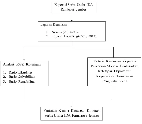 Gambar 2.1 : kerangka konseptual 