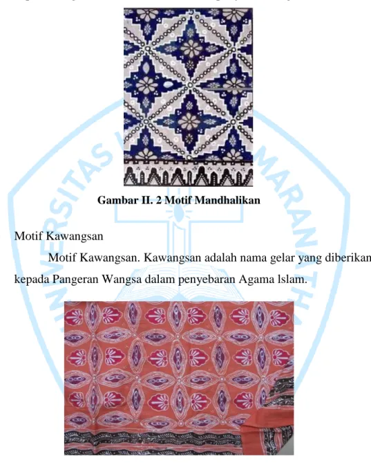 Gambar II. 2 Motif Mandhalikan  