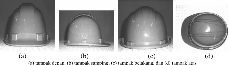 Gambar 1. Helmet industri non–standard. 