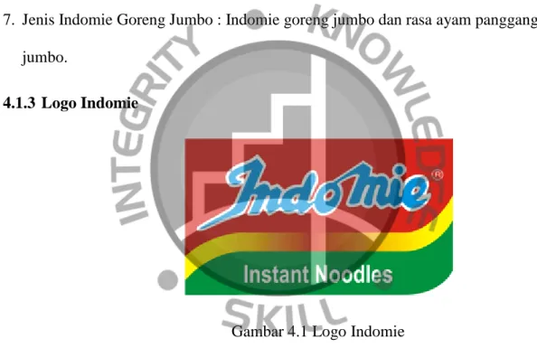Gambar 4.1 Logo Indomie 