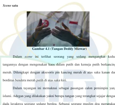 Gambar 4.1 (Tangan Deddy Mizwar) 