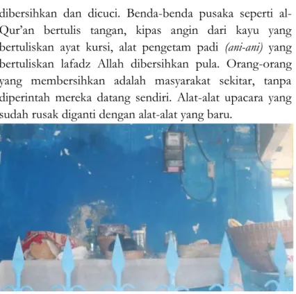 Gambar 4.1: Kelengkapan Upacara Perang Topat 