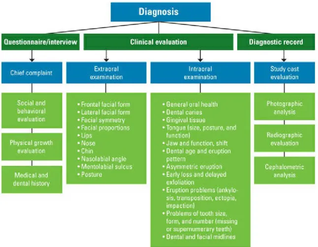 Fig 3-1 Elements of a complete diagnostic database.