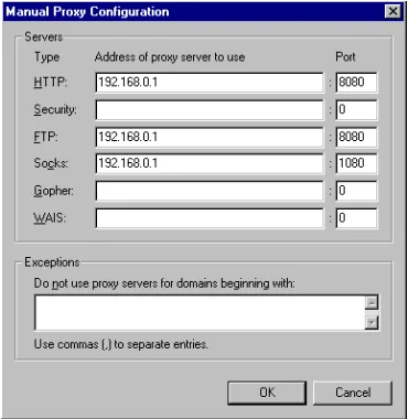 Gambar 7.1: Konﬁgurasi client proxy