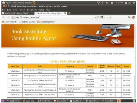 Gambar 10 Tampilan AgentTwo membuat AgentThree 