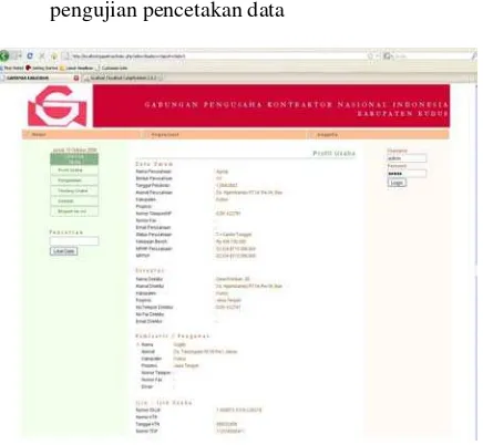 Gambar 4.28 Implementasi tampilan 