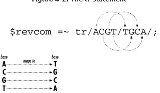 Figure 4-2. The tr statement 
