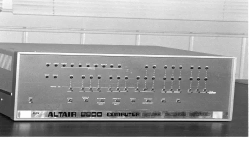 Figure 1.7The Altair 8800, the World’s First Microcomputer