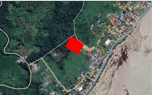 Gambar 2. Kondisi dan letak site 
