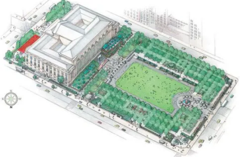 Gambar 13. Desain Bryant park. 