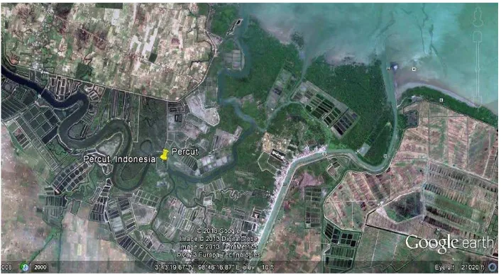 Gambar 4. Peta Lokasi Penelitian Desa Percut Kecamatan Percut Sei Tuan 