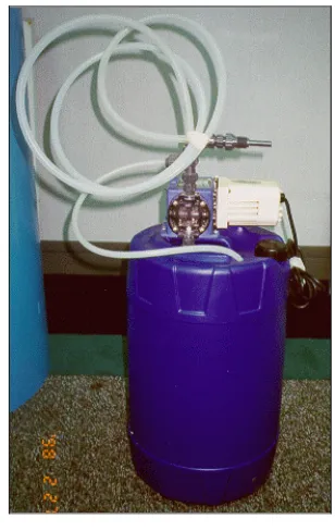Gambar 4. Pompa Air Baku dan Pompa Celup 