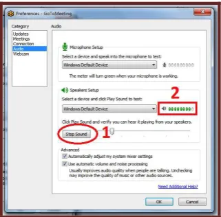 Gambar C.3‐4. Tampilan Control Panel dan Grab Tab peserta kegiatan blended learning 