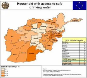 Figure 9: Households with access to safe drinking water