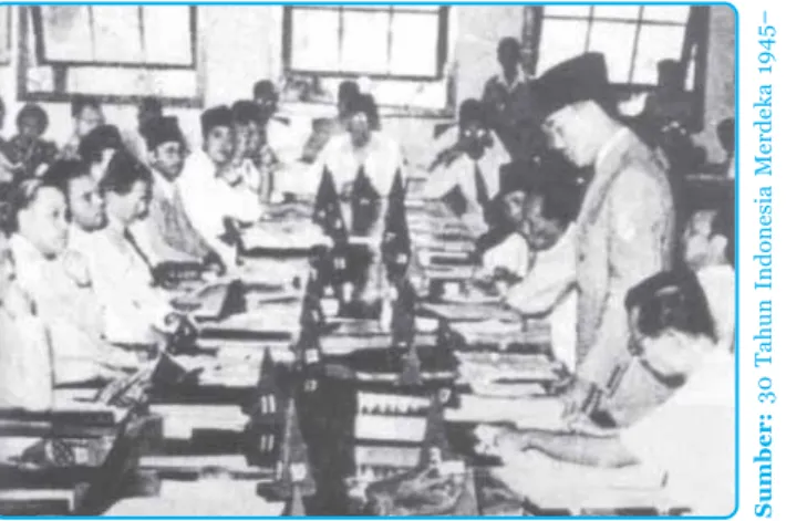 Gambar 1.2  Suasana sidang BPUPKI.