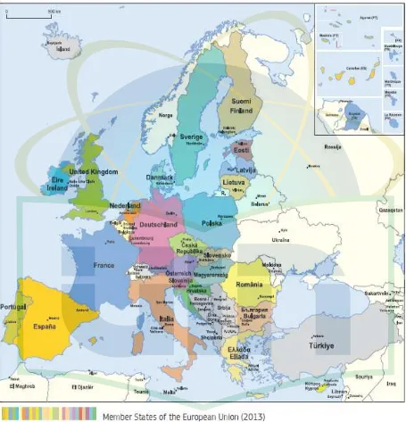 Gambar III.1. Peta Kawasan Uni Eropa67 