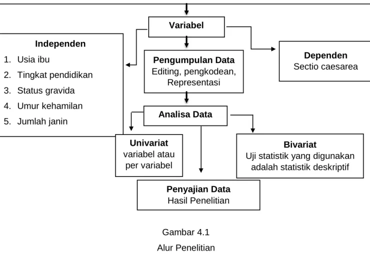 Gambar 4.1  Alur Penelitian  
