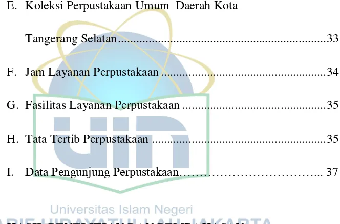 Pemanfaatan Koleksi Fiksi Di Perpustakaan Umum Daerah Kota Tangerang ...