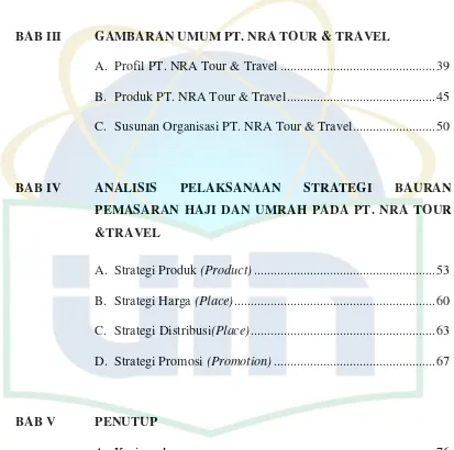 GAMBARAN UMUM PT. NRA TOUR & TRAVEL 