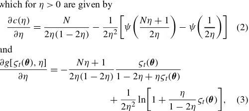 Figure 1. Derivative of c.´/ With Respect to ´ and Taylor Expansion.
