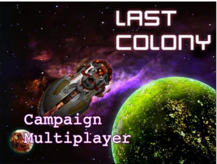 Figure 5-2.  The starting screen with the main menu