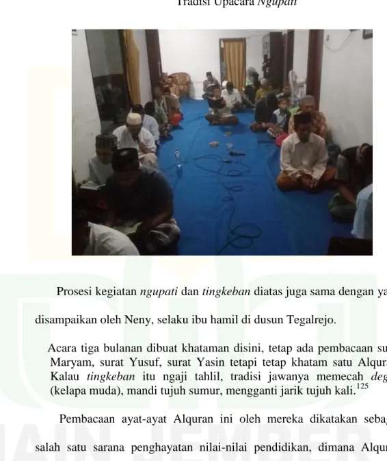 Gambar 4.1  Tradisi Upacara Ngupati 
