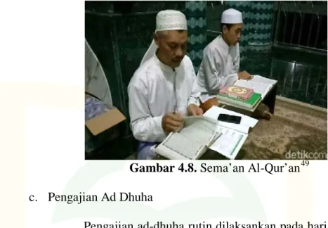 Gambar 4.9. Pengajian Ad Dhuha                                                               